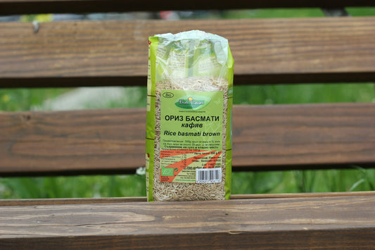 Ориз басмати кафяв био 500 г